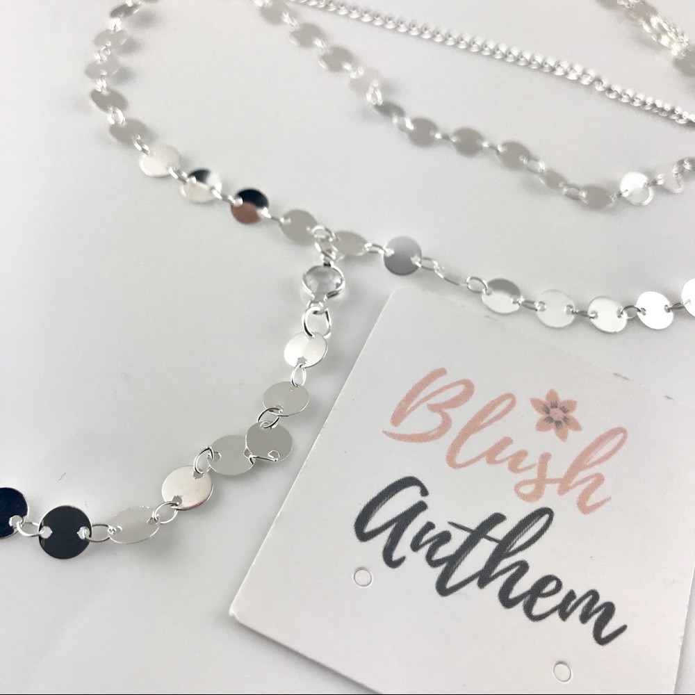 3 for $25⚡️3 layer sequin chain & tassel necklace - Picture 7 of 7